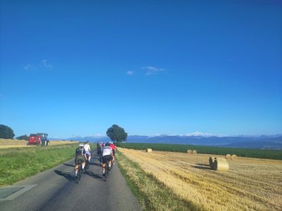 A Spontaneous Ride to Mont Tendre Following the Wrong Route